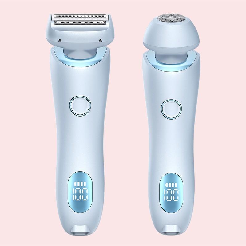 2 in 1 Hårborttagnings apparat Epilator USB-Uppladdningsbar