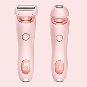 2 in 1 Hårborttagnings apparat Epilator USB-Uppladdningsbar